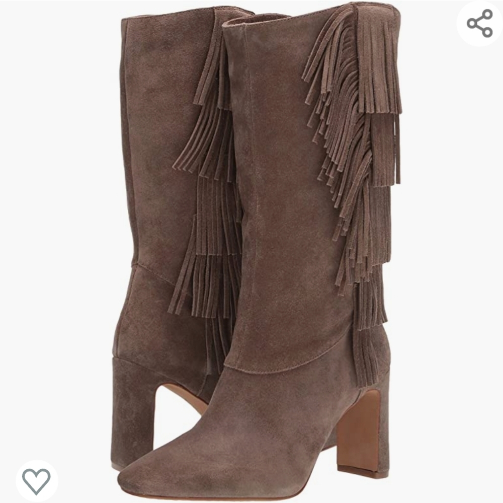 Vince camuto sterla fringe boots